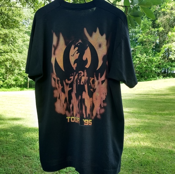 SOLD💥'95 Hog Wild Hank Jr. tour tee - Picture 2 of 6